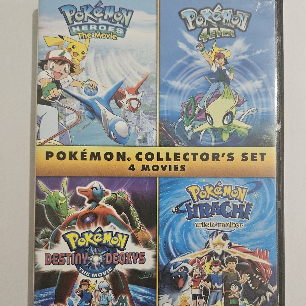 Pokemon 4 Movie Collectors DVD (Pre-Owned/Used)